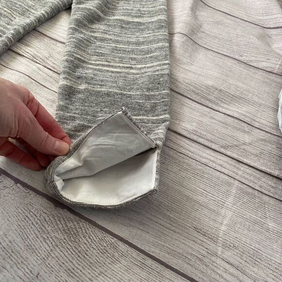 Talbots Women L cotton blend scoopneck Longsleeve textured pullover top - Picture 7 of 13